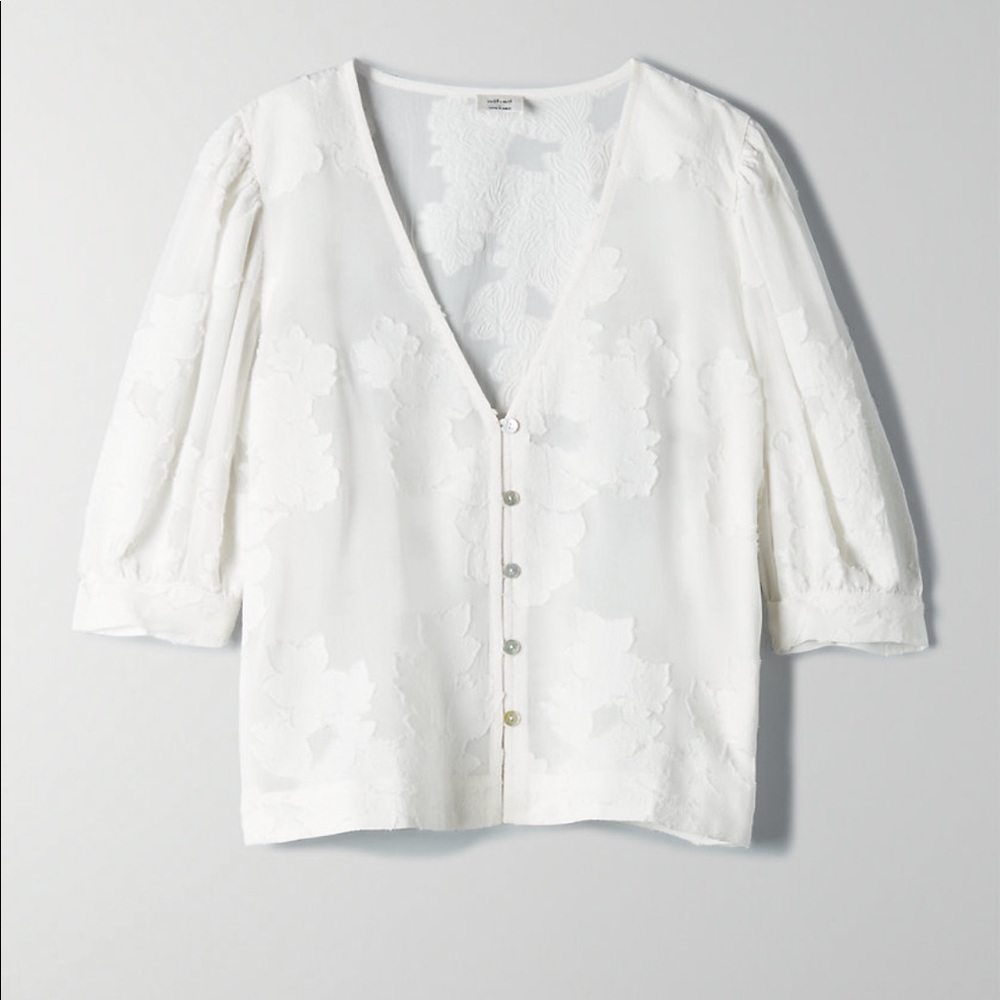 Aritzia Wilfred Rengo Blouse